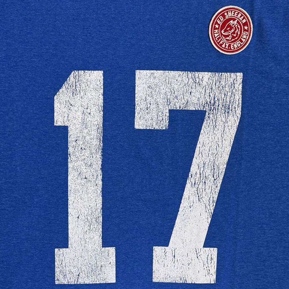 ED SHEERAN エドシーラン (デビュー 15周年 ) - Play 17 / スリーブプリントあり / リンガー / Tシャツ / メンズ