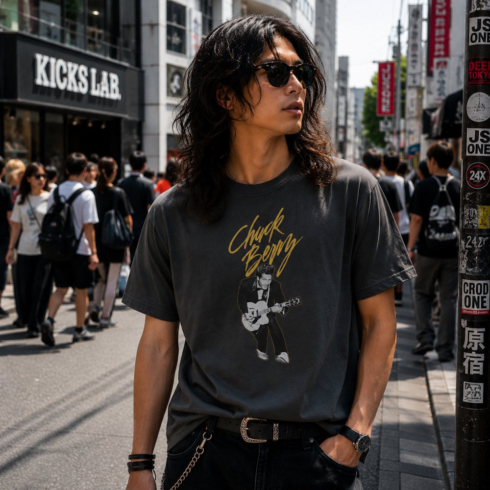 【予約商品】 CHUCK BERRY チャックベリー - Duck Walking / ヘビーコットン / Tシャツ / メンズ