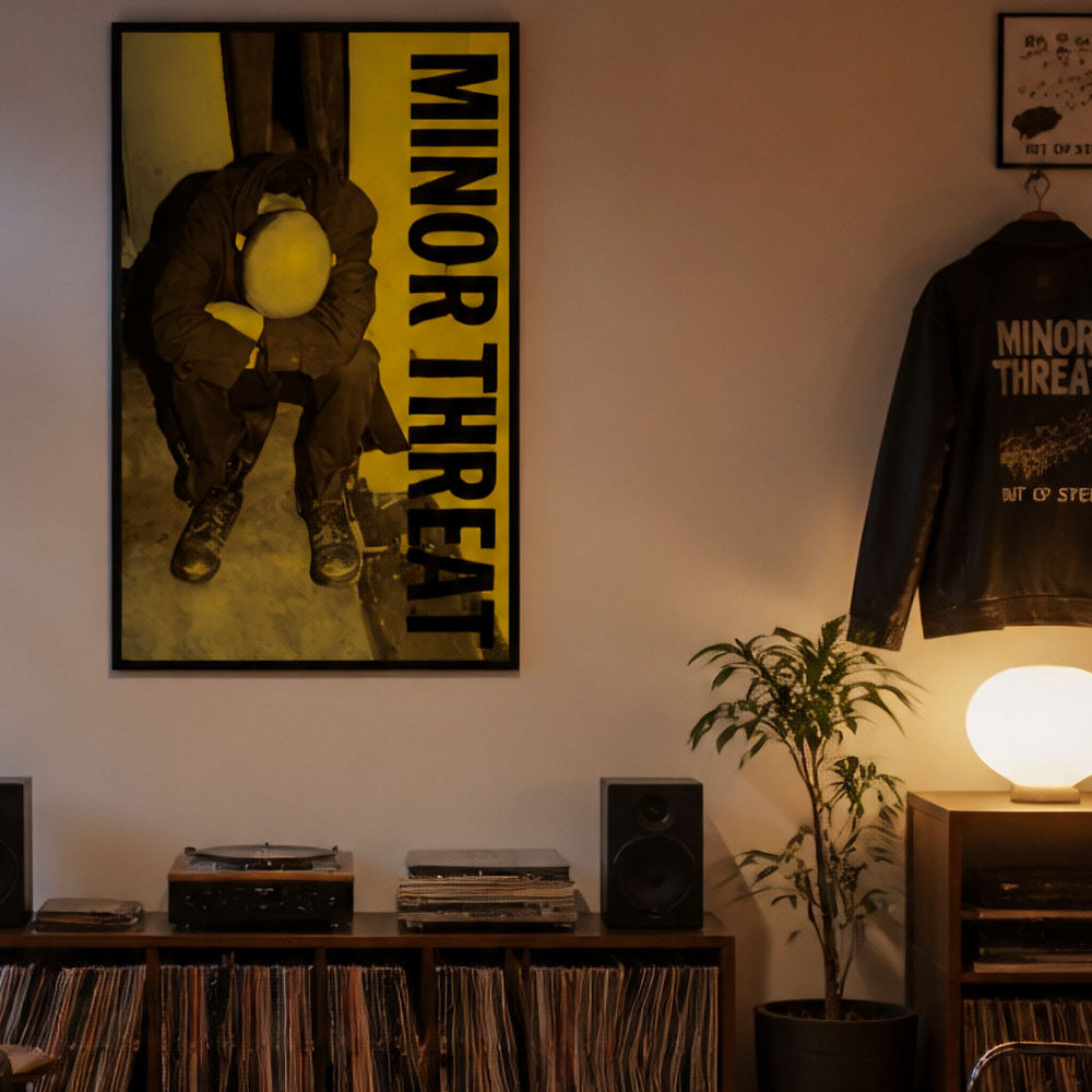 MINOR THREAT マイナースレット - Minor Threat / ポスター