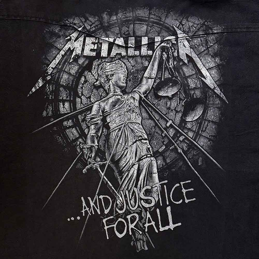【予約商品】 METALLICA メタリカ (結成 45周年 ) - STONED JUSTICE / バックプリントあり / ノースリーブ・ワーカーシャツ / トップス / メンズ