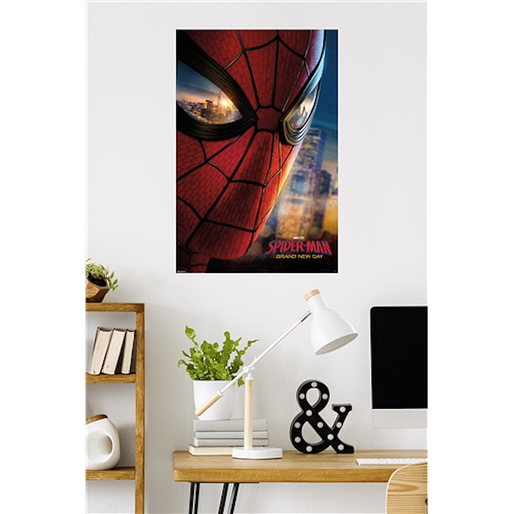 【予約商品】 SPIDERMAN スパイダーマン (ブランド・ニュー・デイ 公開 ) - Brand New Day (2026) / Mask One Sheet / ポスター