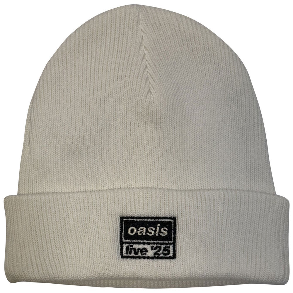 OASIS - (映画「オアシス:ドント・ルック・バック・イン・アンガー」公開 ) - Beanie Hat: Live 25 / Natural