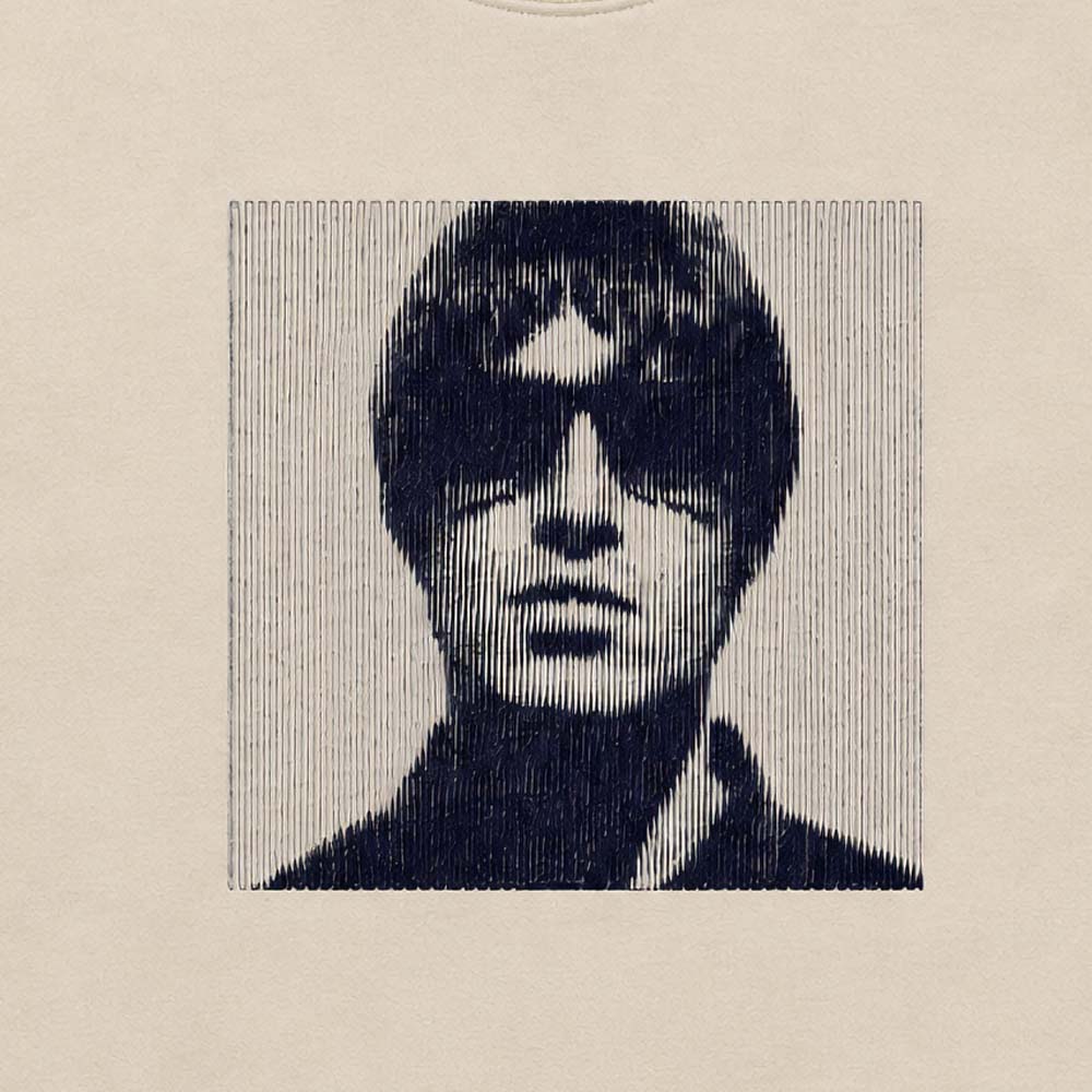 OASIS オアシス (映画「オアシス:ドント・ルック・バック・イン・アンガー」公開 ) - Liam Embroidered Portrait / ツアー会場限定 / パーカー・スウェット / メンズ