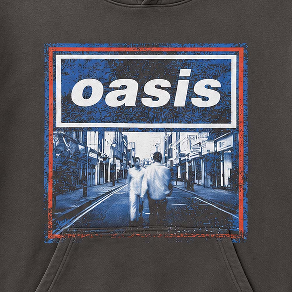 OASIS オアシス (映画「オアシス:ドント・ルック・バック・イン・アンガー」公開 ) - What's The Story Blue Tone / アームプリントあり / ツアー会場限定 / パーカー・スウェット / メンズ