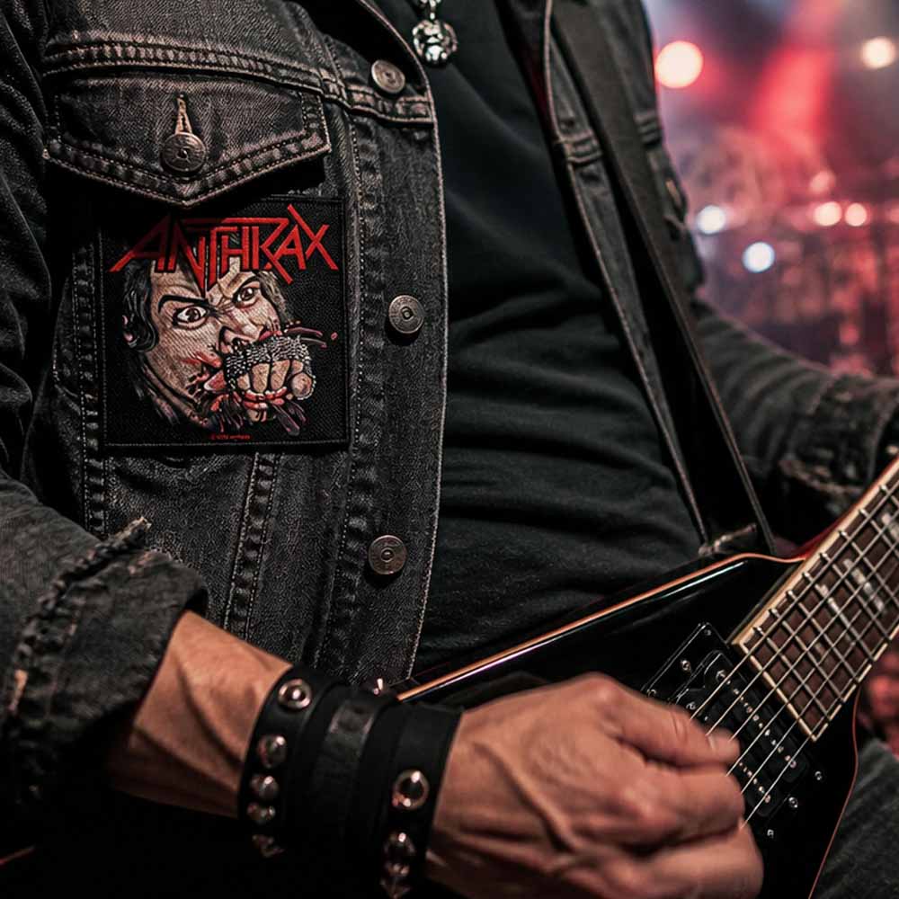 ANTHRAX アンスラックス - FISTFUL OF METAL / ワッペン
