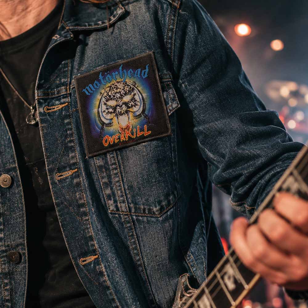 MOTORHEAD モーターヘッド - OVERKILL / ワッペン