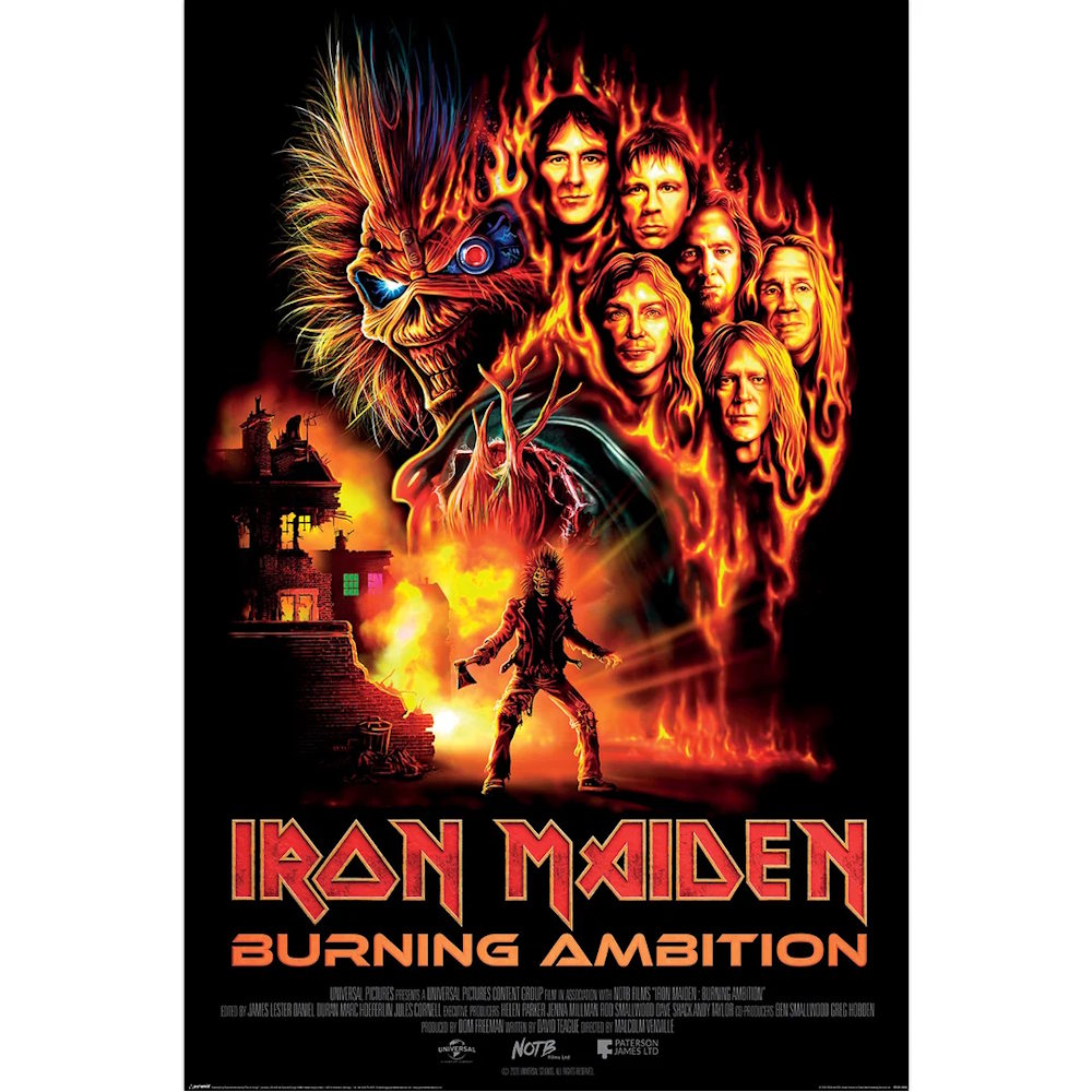 IRON MAIDEN - (11月 来日 記念 ) - BURNING AMBITION