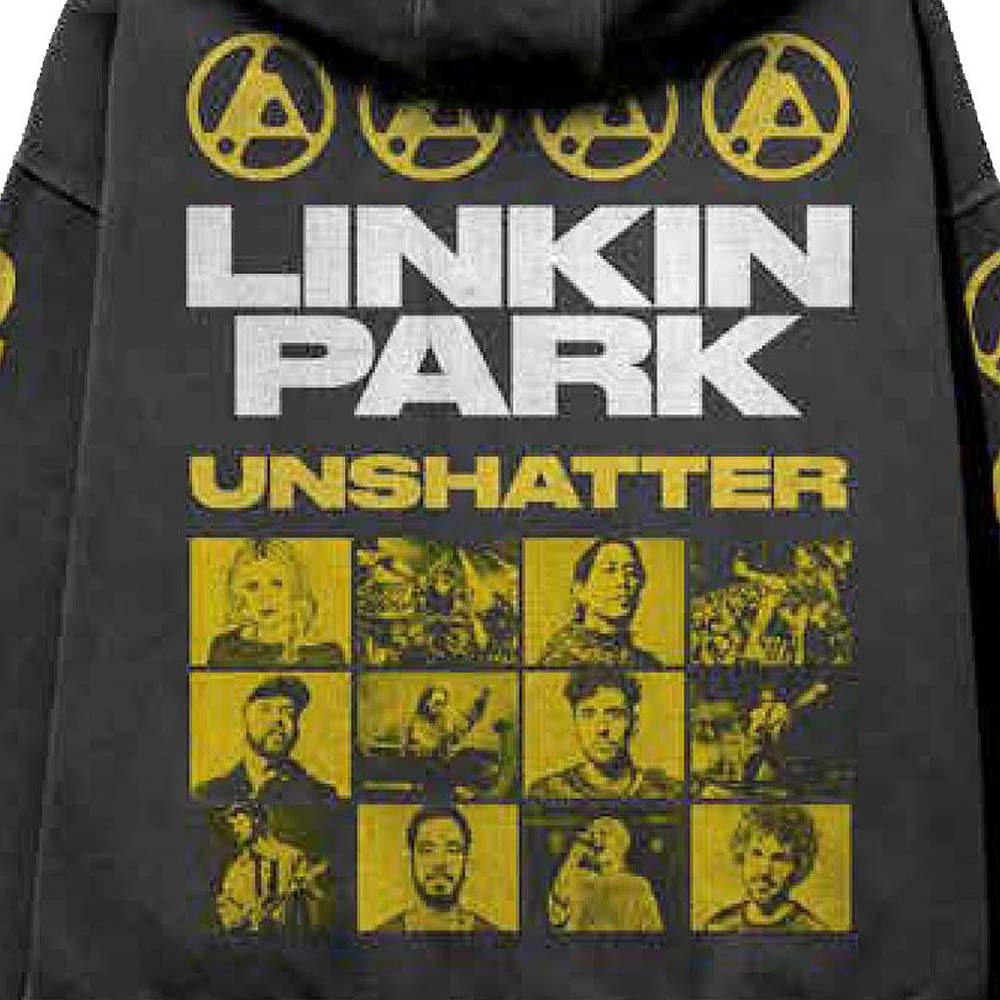LINKIN PARK リンキンパーク (Unshatter 公開記念 ) - Unshatter / スリーブ&バックプリントあり / パーカー・スウェット / メンズ