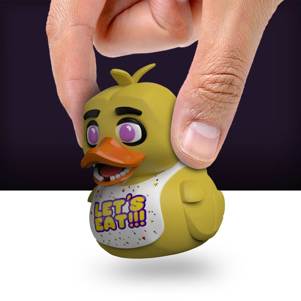 【予約商品】 FIVE NIGHTS AT FREDDYS フナフ - Chica TUBBZ ラバーダック / Mini Edition / フィギュア・人形