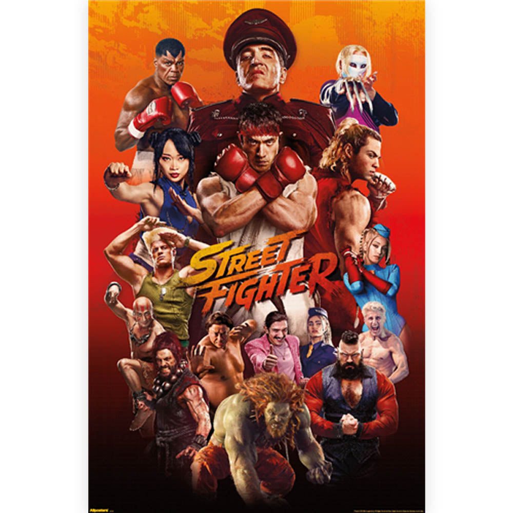 予約商品】 STREET FIGHTER ストリートファイター - Group / ポスター