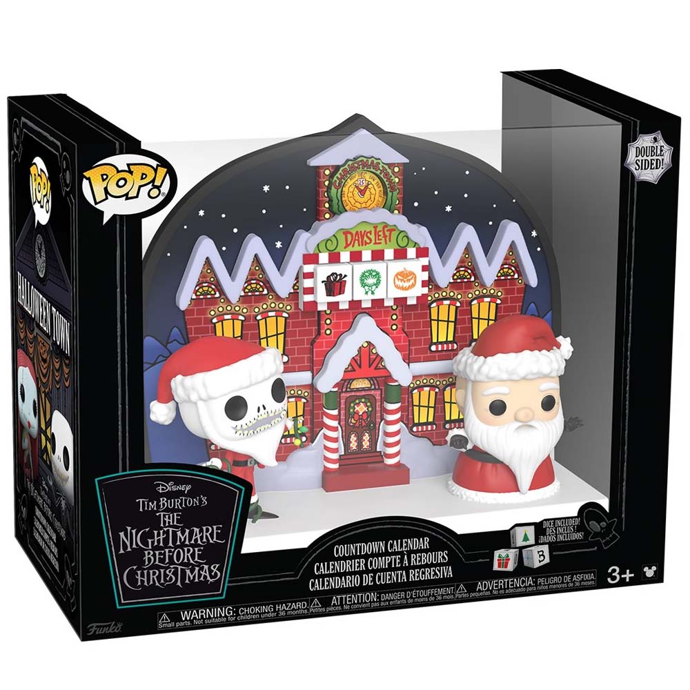 【予約商品】 NIGHTMARE BEFORE CHRISTMAS ナイトメアー・ビフォア・クリスマス - Dual-Sided Countdown Calendar / フィギュア・人形