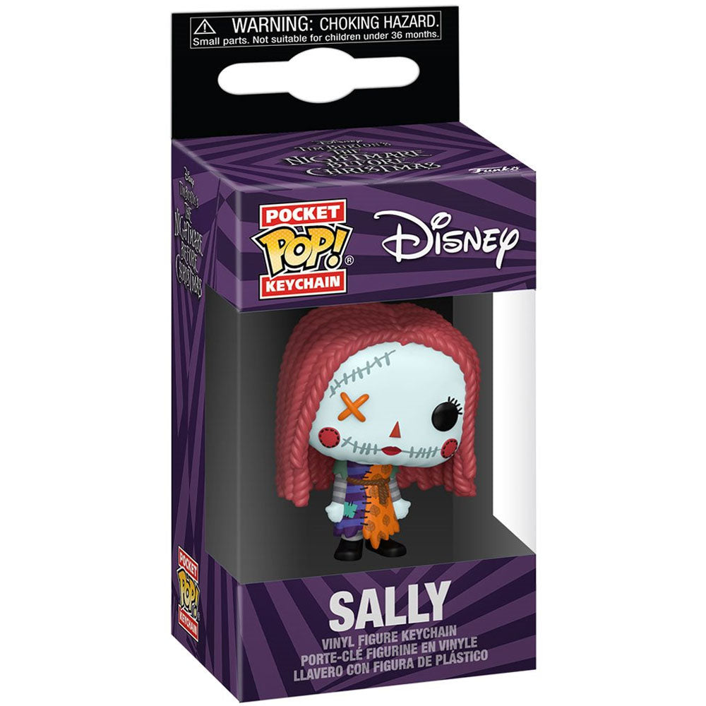 【予約商品】 NIGHTMARE BEFORE CHRISTMAS ナイトメアー・ビフォア・クリスマス - Patchwork Sally Funko Pocket Pop! Key Chain / キーホルダー