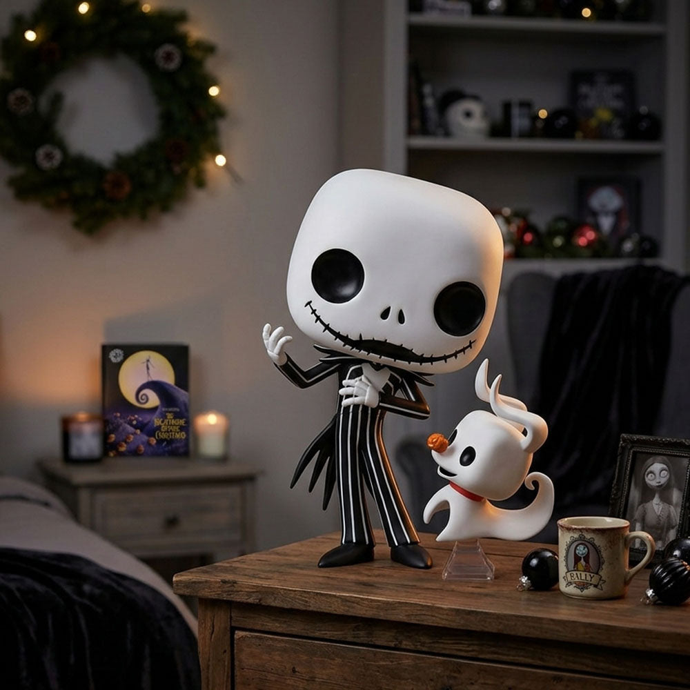 【予約商品】 NIGHTMARE BEFORE CHRISTMAS ナイトメアー・ビフォア・クリスマス - Jack Skellington with Zero (Wave 9) Funko Pop! Vinyl Figure and Pop! Buddy / フィギュア・人形