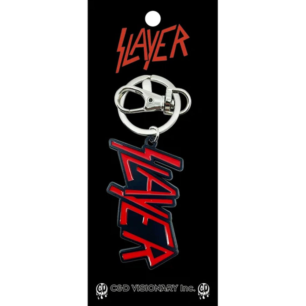 SLAYER スレイヤー (結成 45周年 ) - Slayer Logo / キーホルダー