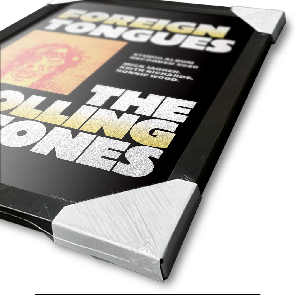 【予約商品】 ROLLING STONES ローリングストーンズ - RECORDED 2026 / インテリア額