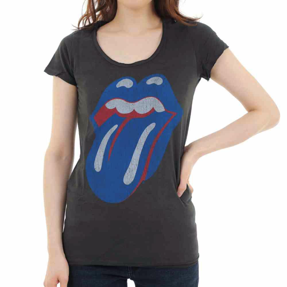 ROLLING STONES ローリングストーンズ (来日 35周年 記念 ) - BLUE AND LONESOME / Amplified( ブランド ) / Tシャツ / レディース