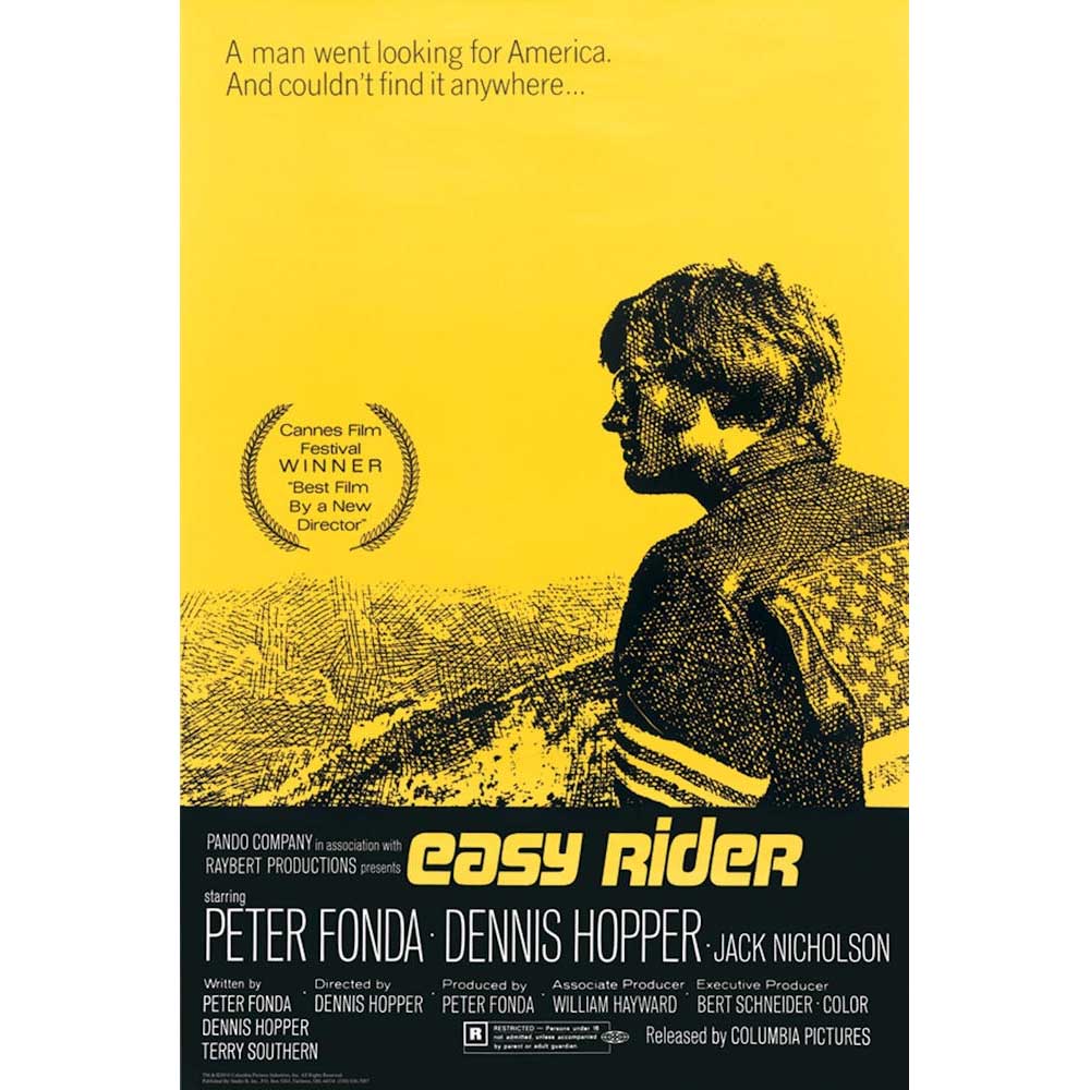 EASY RIDER 映画ポスター 1971年 EASY RIDER イージーライダー - One Sheet / ポスター 【公式