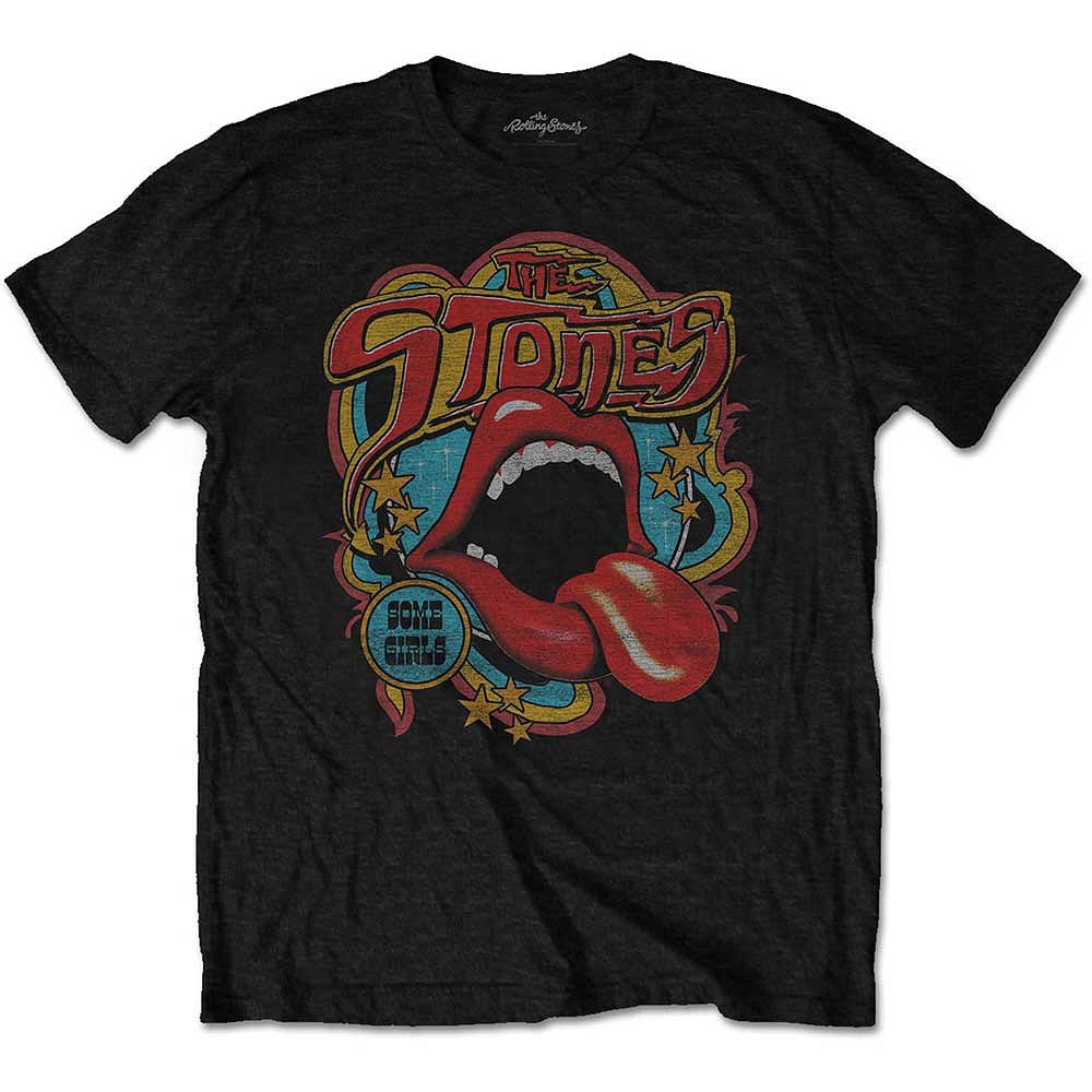 ROLLING STONES ローリングストーンズ (来日 35周年 記念 ) - Retro 70s Vibe / Tシャツ / メンズ - PGS