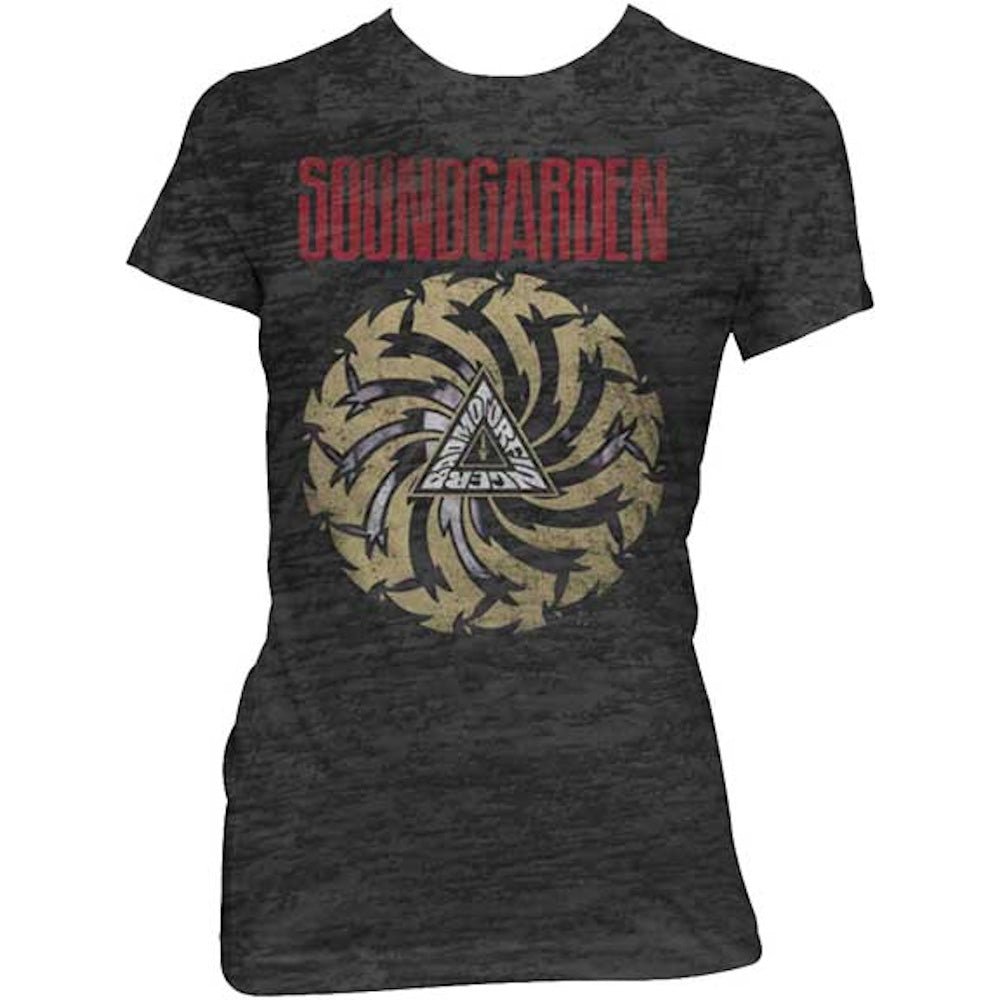 SOUNDGARDEN サウンドガーデン - BAD MOTOR FINGER /ヴィンテージ加工 / Tシャツ / レディース - PGS