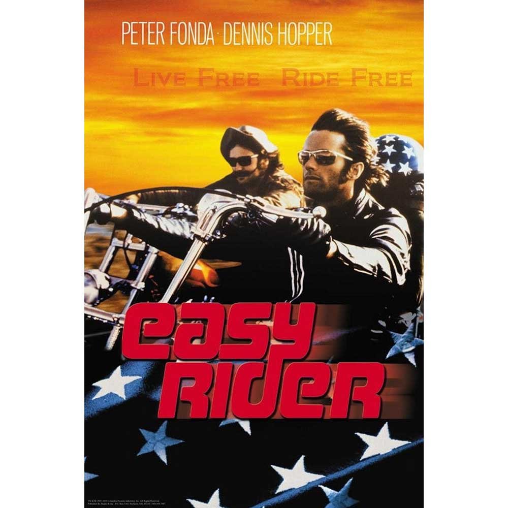EASY RIDER イージーライダー - Live Free Ride Free / ポスター - PGS