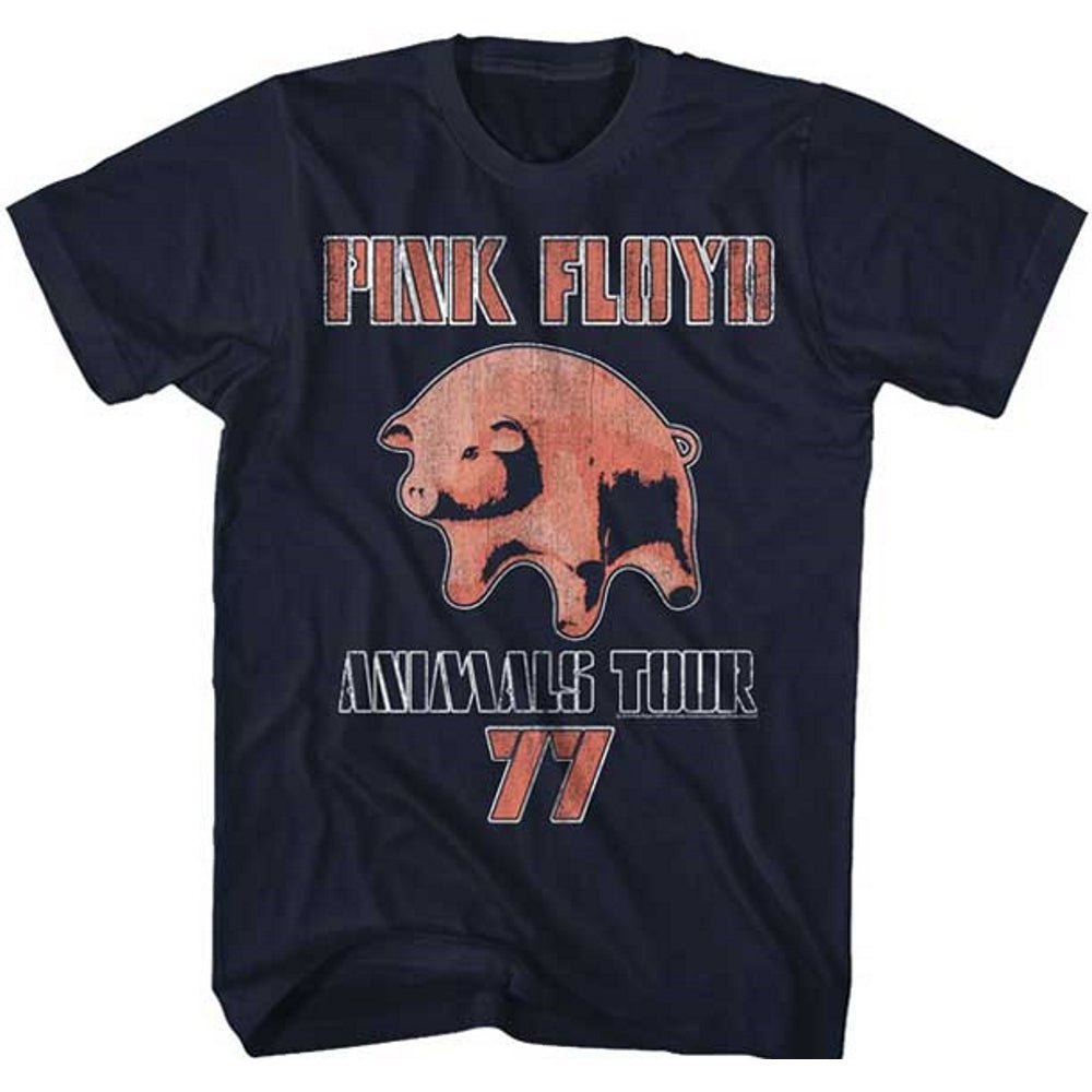 PINK FLOYD ピンクフロイド (結成 60周年 ) - ANIMALS 77 / バックプリントあり / Tシャツ / メンズ - PGS