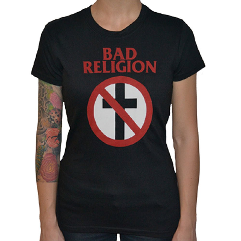 BAD RELIGION バッドレリジョン - Classic Crossbuster / Tシャツ / レディース - PGS