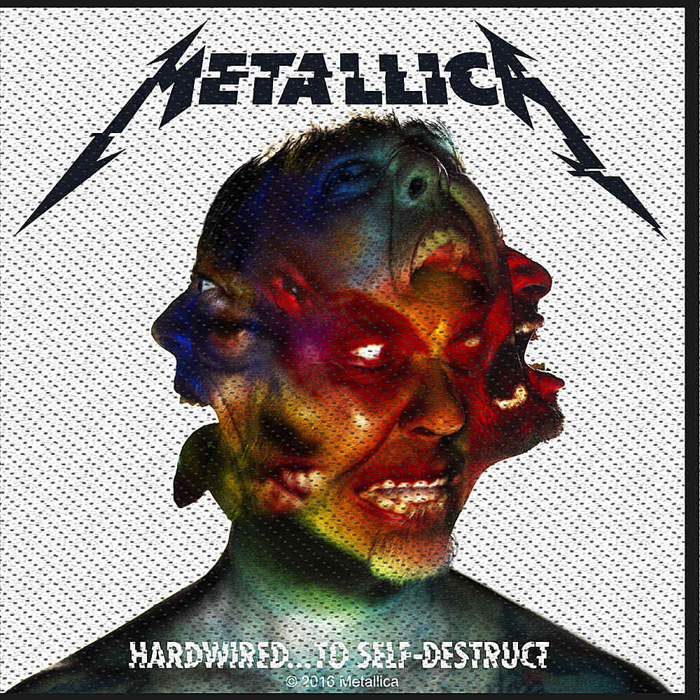 METALLICA メタリカ - HARDWIRED / ワッペン - PGS