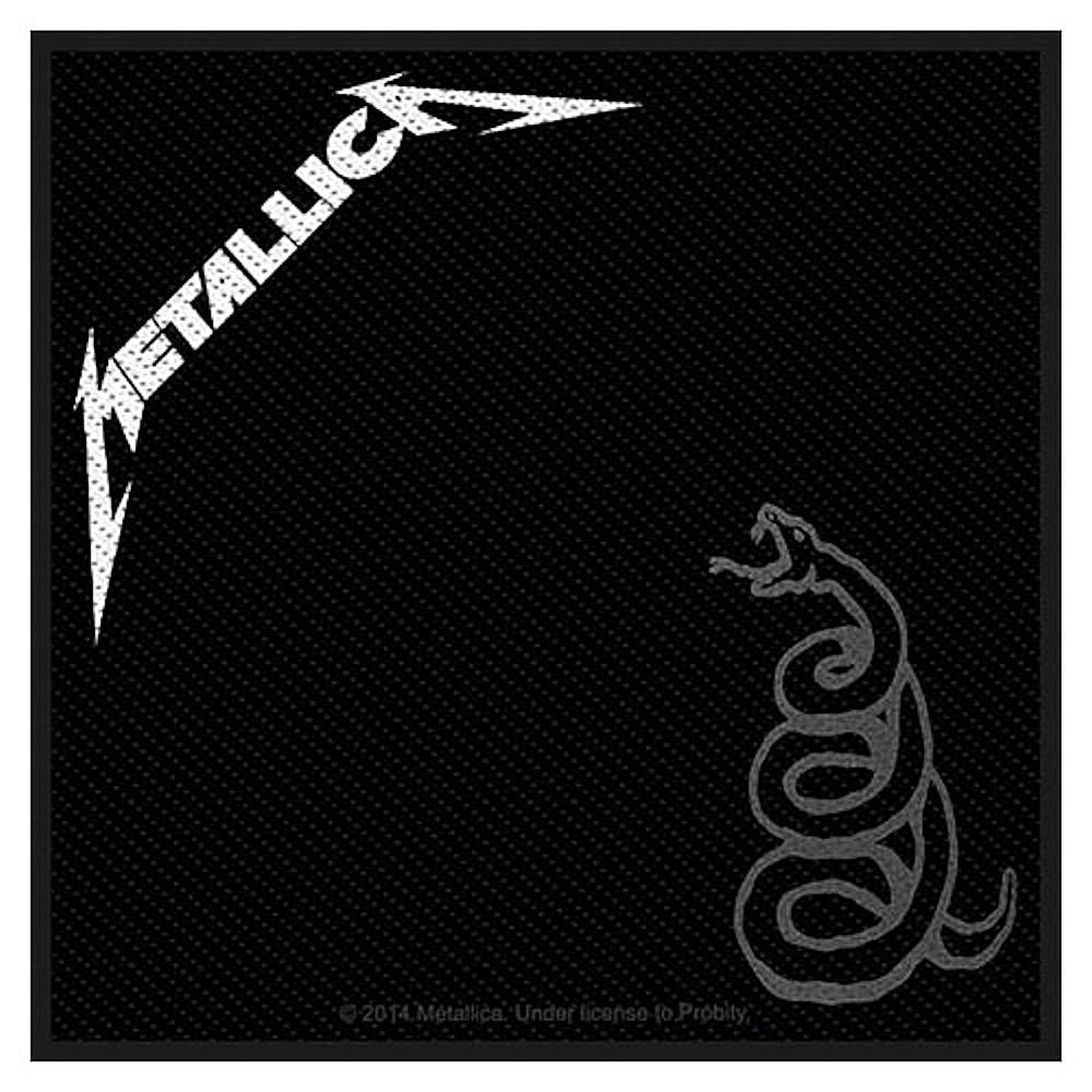 METALLICA メタリカ - BLACK ALBUM / ワッペン - PGS