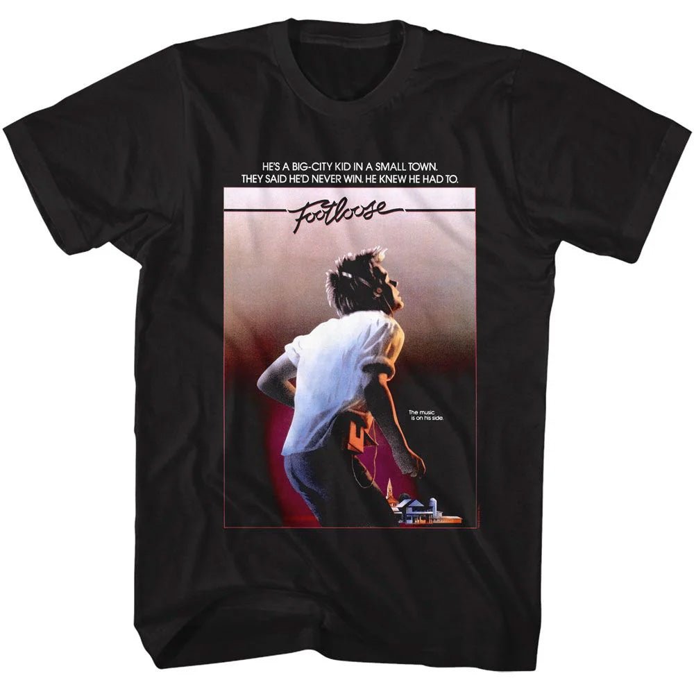 【昭和レトロ】映画 フットルース Footloose 缶バッジ FOOTLOOSE フットルース - POSTER / Tシャツ / メンズ 【公式