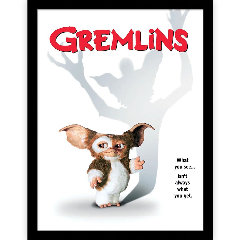 【額縁付き】Gremlins グレムリン A2 ポスター ポスターフレーム （グレムリン/ギズモ） ポスター＆木製フレームの