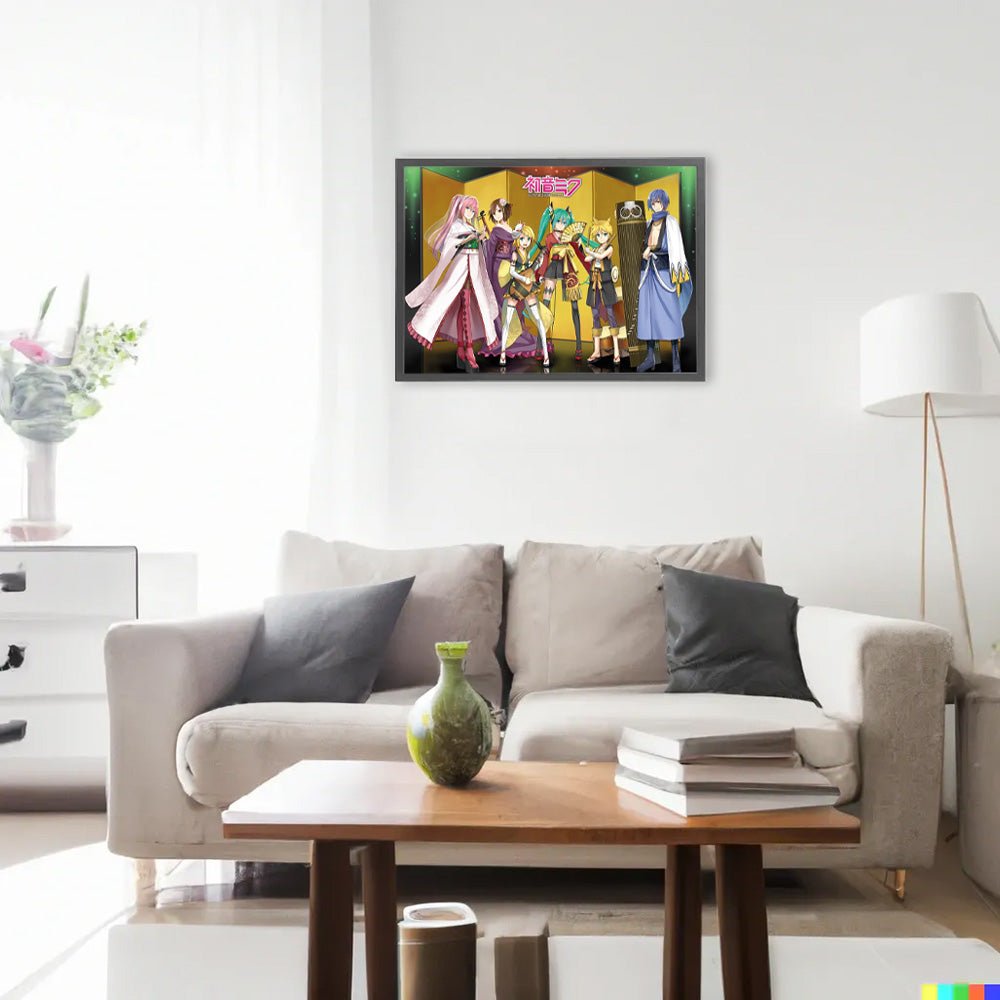 HATSUNE MIKU 初音ミク - Kuroshishi Unit / ポスター|公式ライセンス商品|PGS