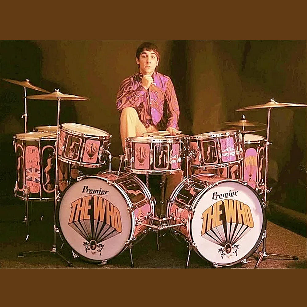 THE WHO (Film Release Commemoration) - Keith Moon Drum Set (Limited Edition) / Miniature Instruments