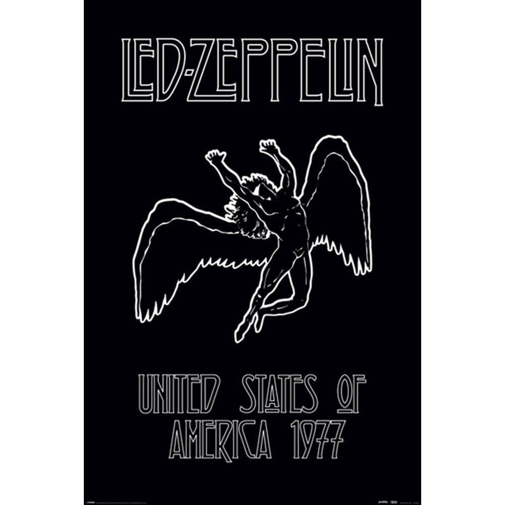 LED ZEPPELIN レッドツェッペリン (来日 55周年 ) - Icarus / ポスター