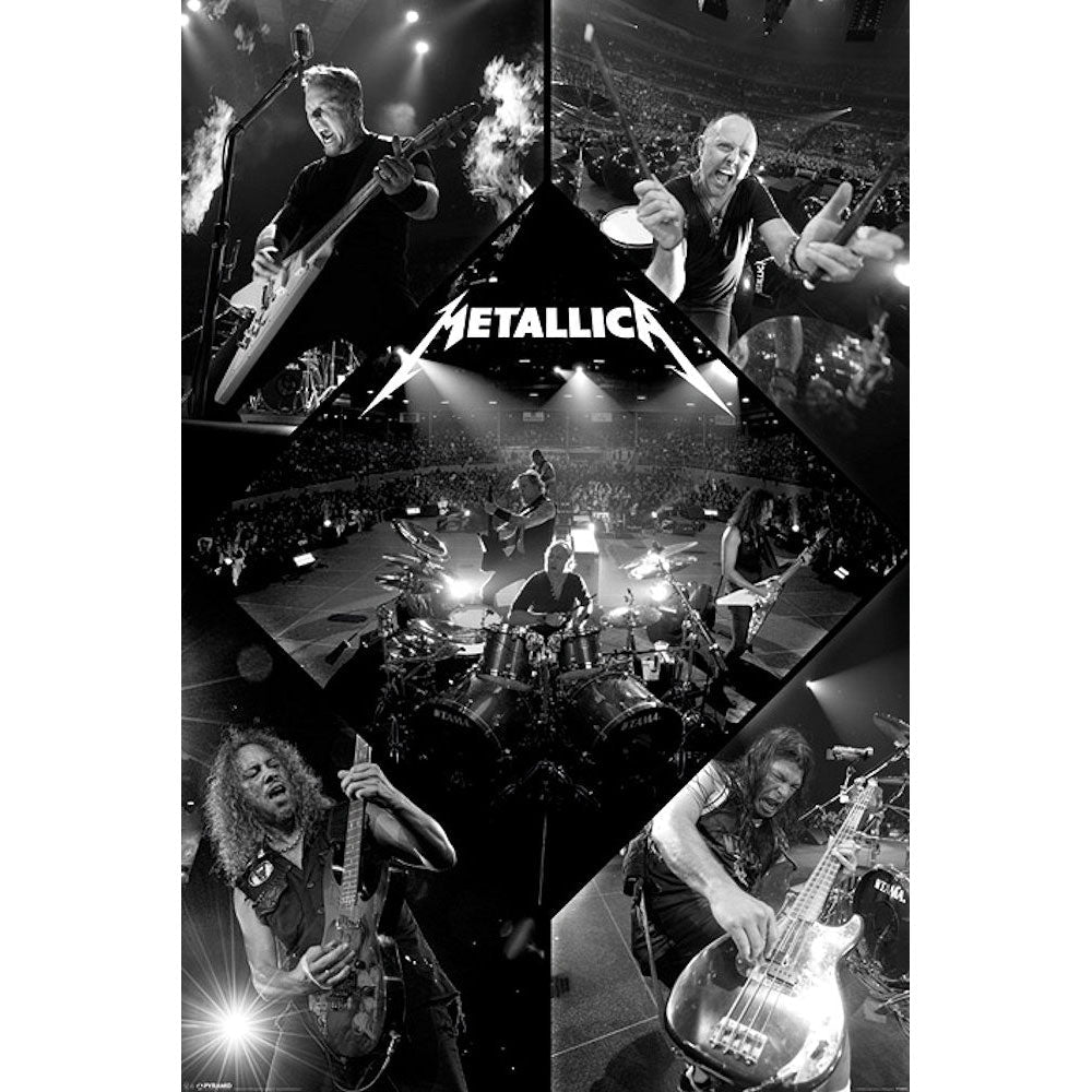 METALLICA メタリカ (結成 45周年 ) - Live / ポスター 【公式