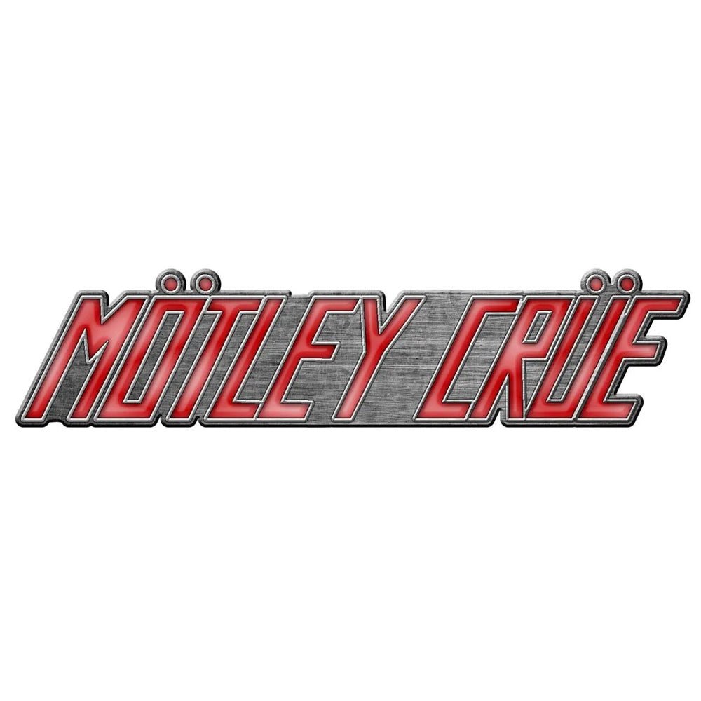 MOTLEY CRUE モトリークルー (結成 45周年 ) - LOGO / バッジ 【公式