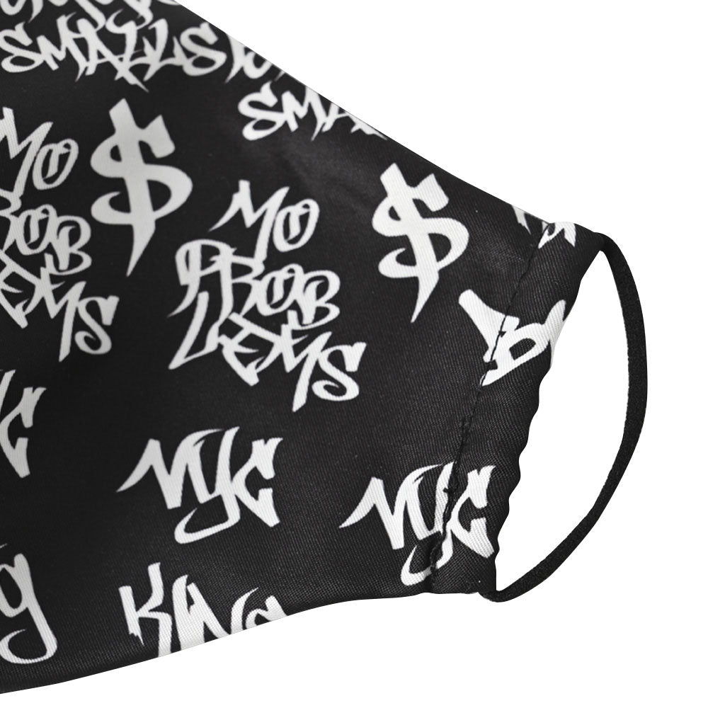 【廃番ラスト販売/特別価格】NOTORIOUS BIG ノートリアスBIG - Grafitti / ファッション・マスク|公式ライセンス商品|PGS