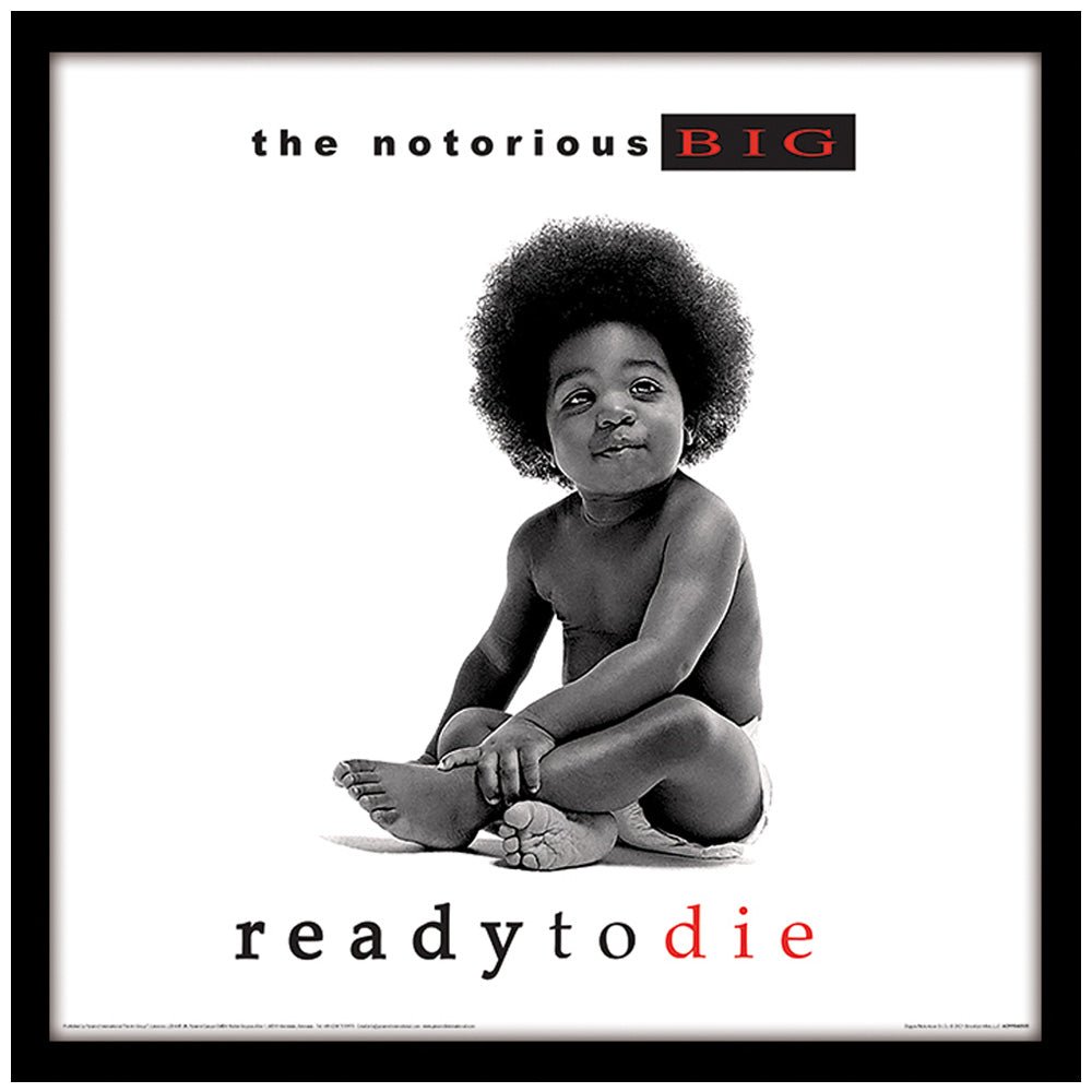 NOTORIOUS BIG ノートリアスBIG - Ready to Die / インテリア額 【公式