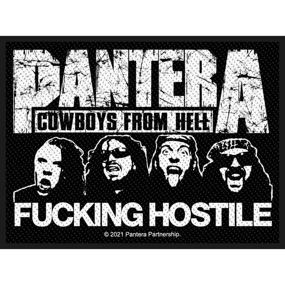 PANTERA パンテラ (結成 45周年 ) - Fucking Hostile / ワッペン