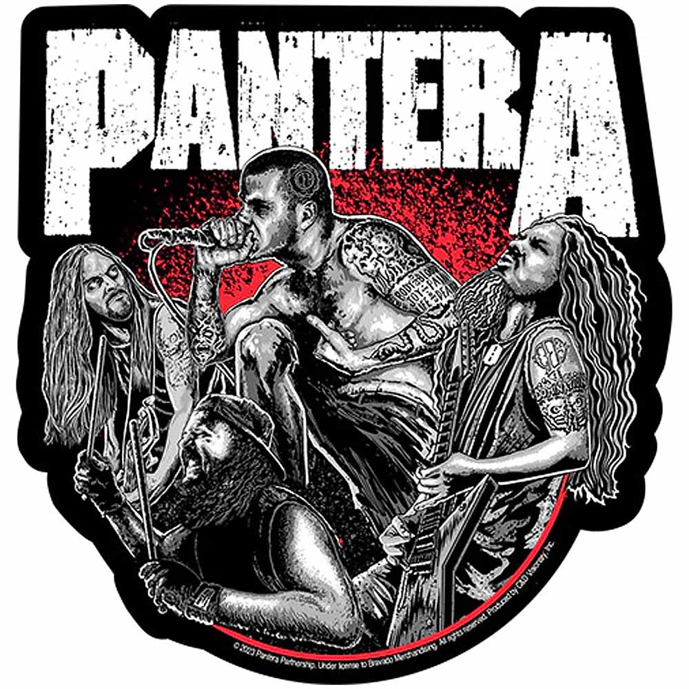 PANTERA パンテラ (結成 45周年 ) - Vulgar / ステッカー 【公式