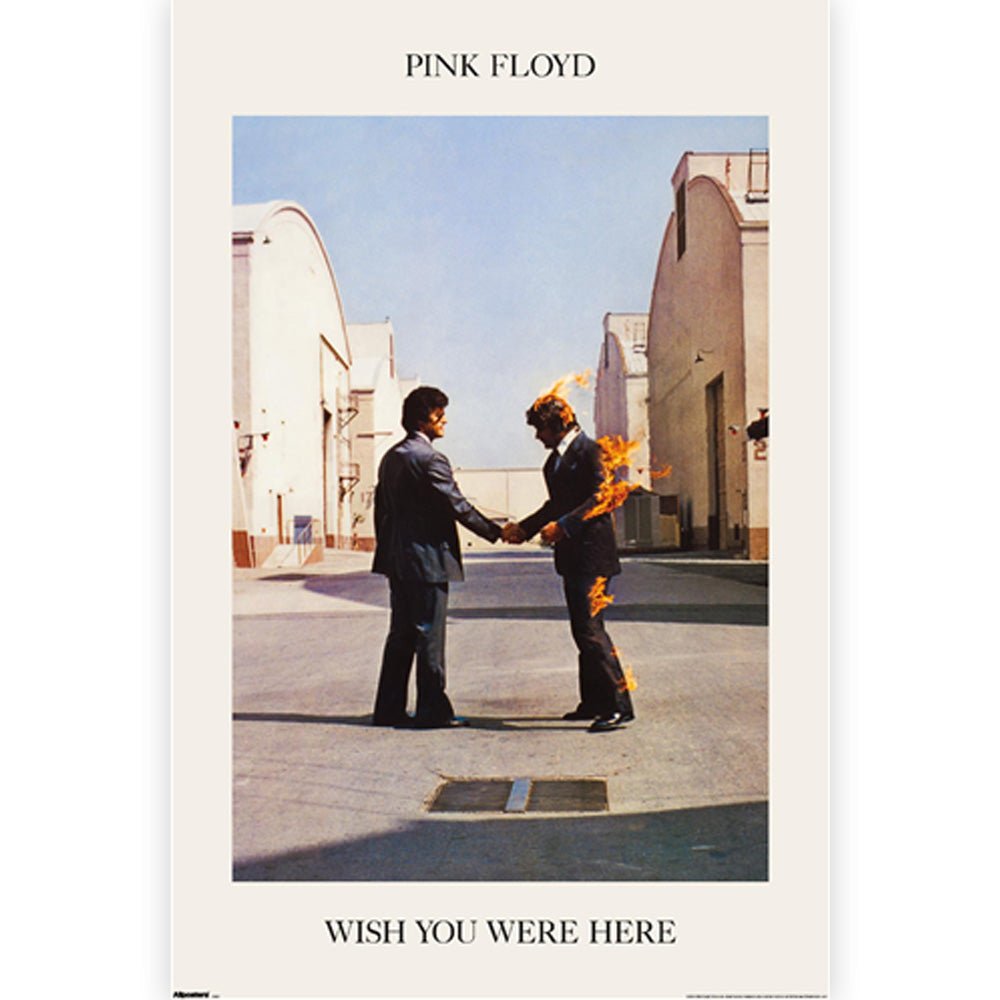 1975 日本 ピンク・フロイド Wish You Were Here ポスター PINK FLOYD ピンクフロイド - We Wish You Were Here / ポスター