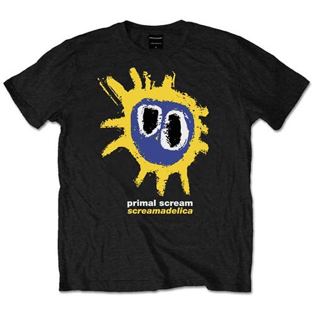 primal scream kill all hippies Tシャツ　Sサイズ PRIMAL SCREAM プライマルスクリーム - SCREAMADELICA YELLOW / T