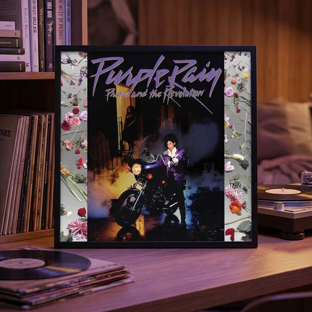 PRINCE プリンス (追悼 10年 ) - Purple Rain (アルバム・シリーズ) / バックボード入り / コレクターズ仕様 / ポスター|公式ライセンス商品|PGS