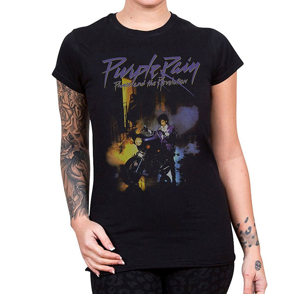 PRINCE プリンス (追悼 10年 ) - PURPLE RAIN / Tシャツ / レディース