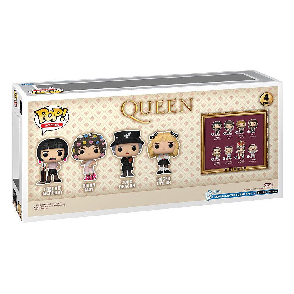 QUEEN クイーン (フレディ 生誕 80年 ) - I Want to Break Free Funko Pop! Vinyl Figure 4 - Pack / フィギュア・人形|公式ライセンス商品|PGS