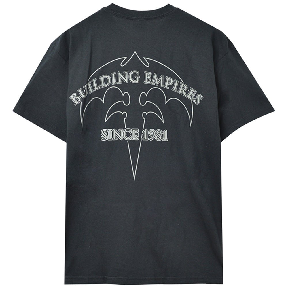 QUEENSRYCHE クイーンズライク - BUILDING EMPIRES / バックプリントあり / Tシャツ / メンズ|公式ライセンス商品|PGS