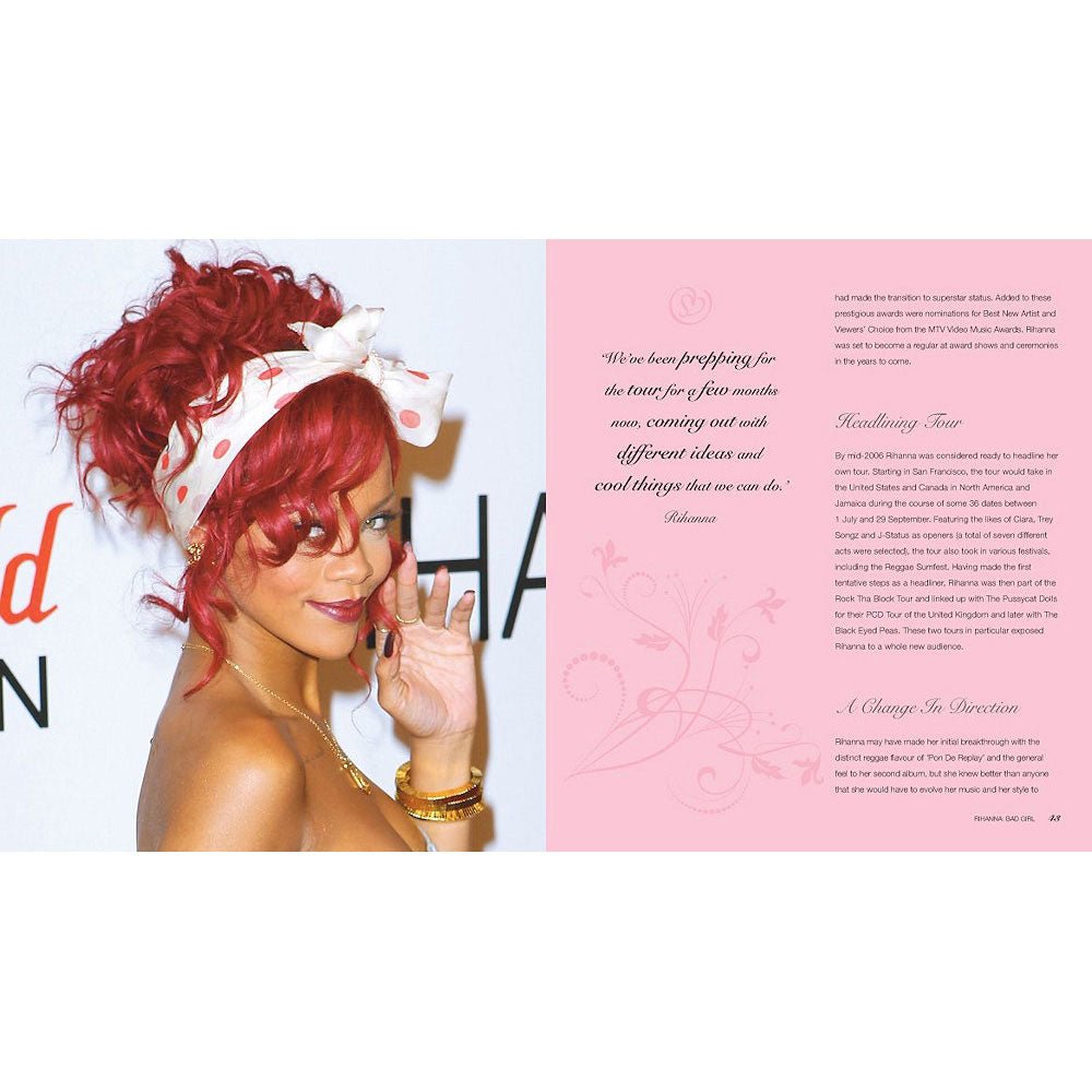 RIHANNA リアーナ - Bad Girl(ハードカバー) / 写真集|公式ライセンス商品|PGS