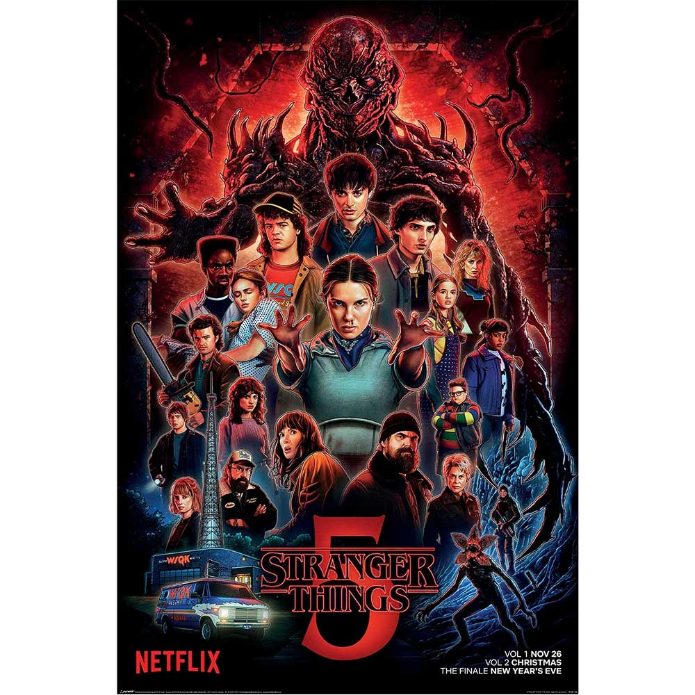 【ポスター】ストレンジャー シングスStrangerThings⑤(A1サイズ) STRANGER THINGS ストレンジャー・シングス (アニメシリーズ 4月23日