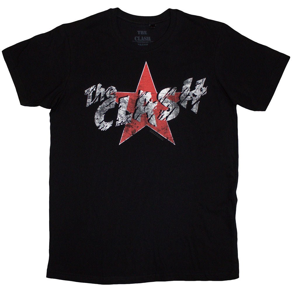 THE CLASH クラッシュ (結成 50周年 ) - Star Logo / Tシャツ / メンズ