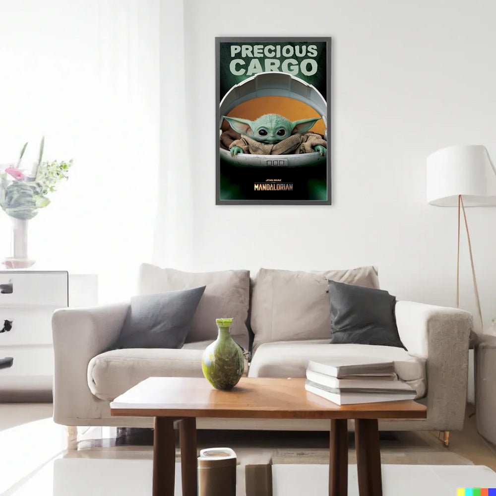 THE MANDALORIAN スターウォーズ (マンダロリアン・アンド・グローグー 5月22日 公開 ) - Precious Cargo / ポスター|公式ライセンス商品|PGS