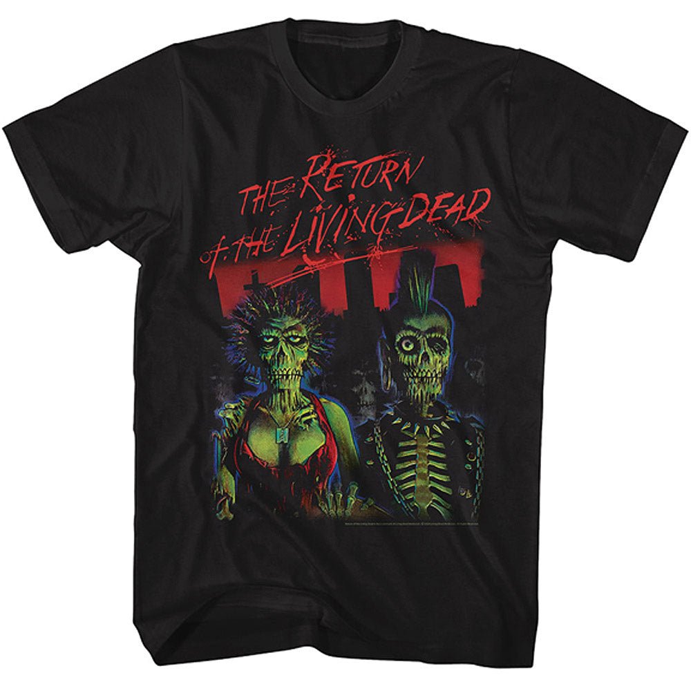 THE RETURN OF THE LIVING DEAD バタリアン - ZOMBIES POSTER / T